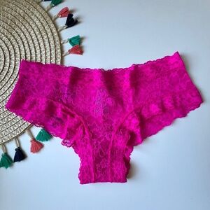 Victoria's Secret The Lacie Cheeky Panty Bali Orchid Medium NEW